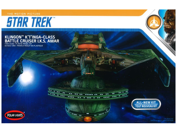 Star Trek Klingon K'T'Inga-Class Battle Cruiser I.K.S. Amar