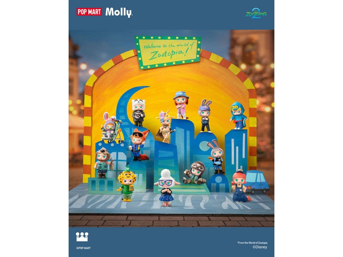 MOLLY x Zootopia Collaboration Series 1Box 12pcs