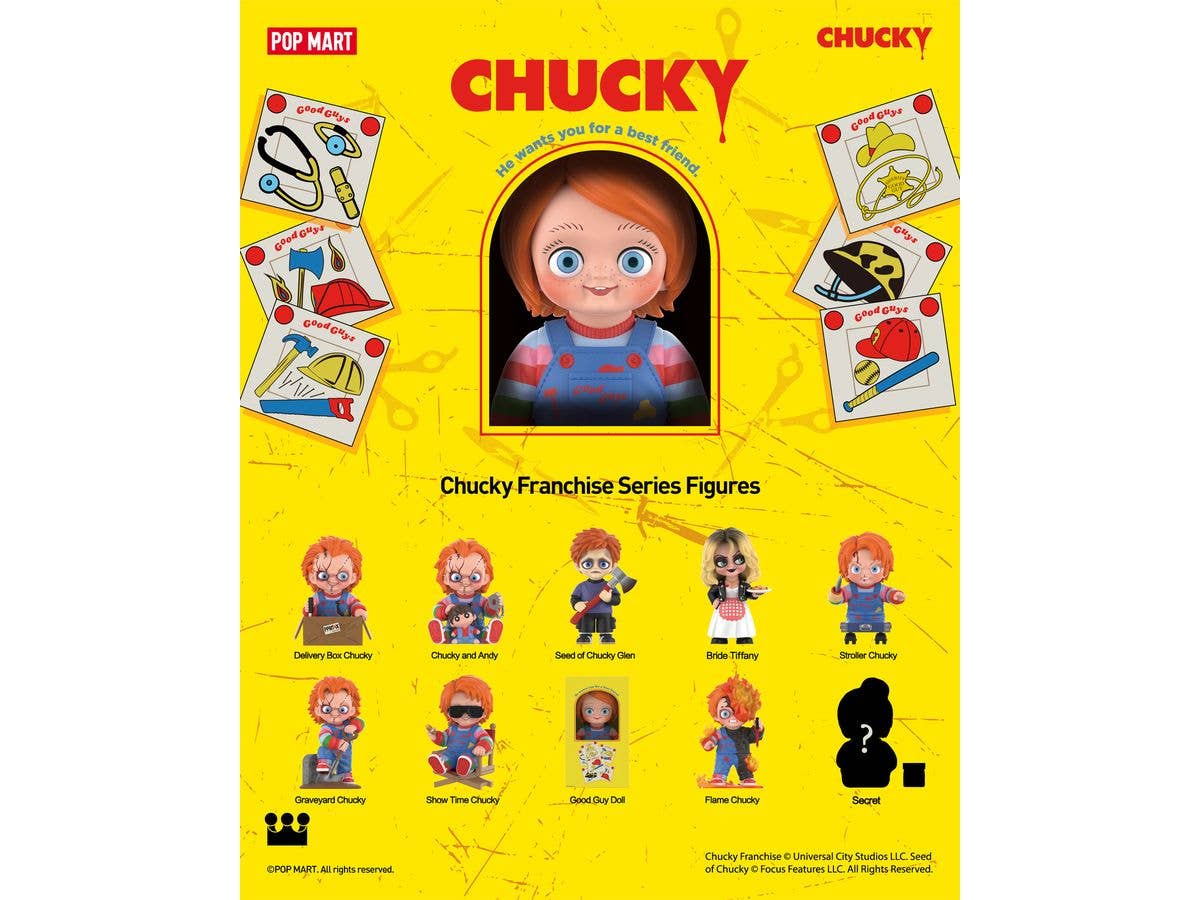 Child's Play Chucky Franchise Series 1Box 9pcs
