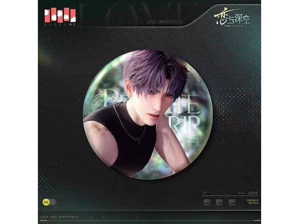 Love and Deepspace: Disturbing Heartbeat Series Can Badge (Homura)