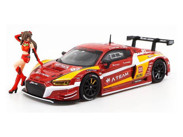 Audi R8 LMS Evangelion RT Practical Type Unit 02 X Works Asuka Shikinami Langley Figure Set