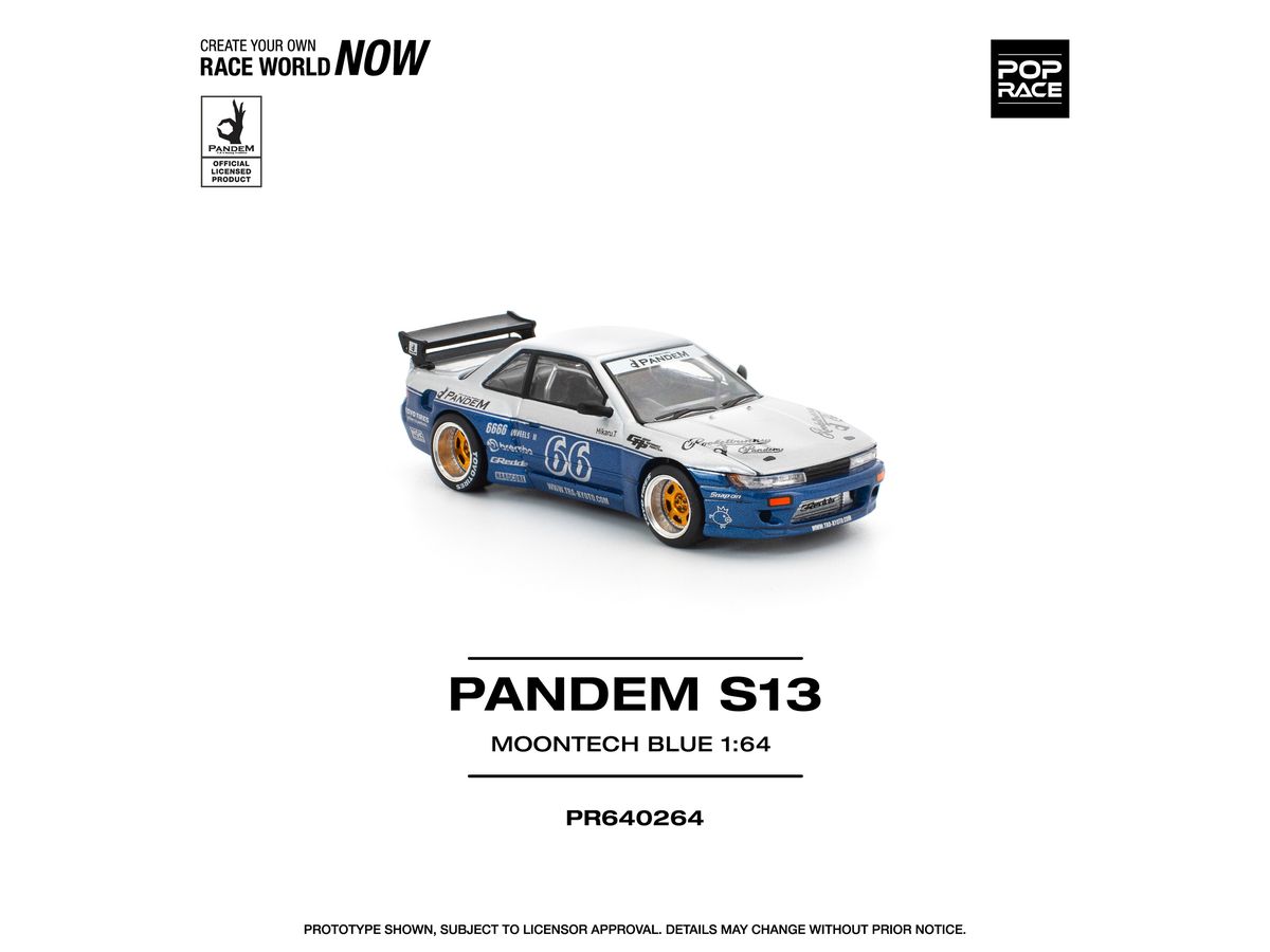 PANDEM SILVIA S13 MOONTECH BLUE