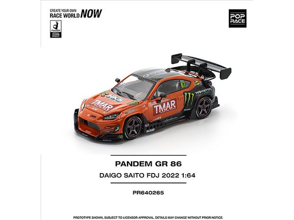 PANDEM GR86 DAIGO SAITO FORMULA DRIFT JAPAN 2022
