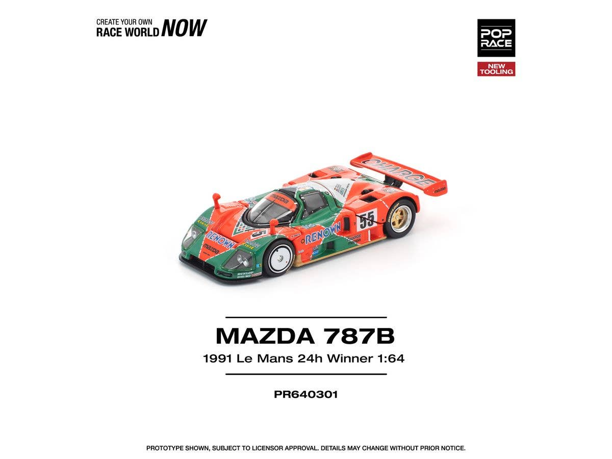 MAZDA 787B 1991 LE MANS 24H WINNER