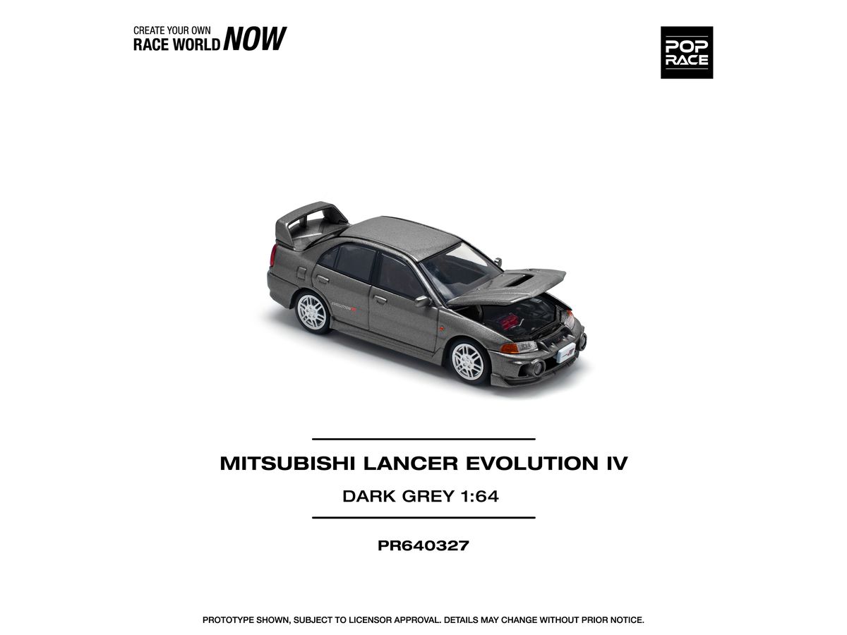 MITSUBISHI LANCER EVOLUTION IV Dark Grey