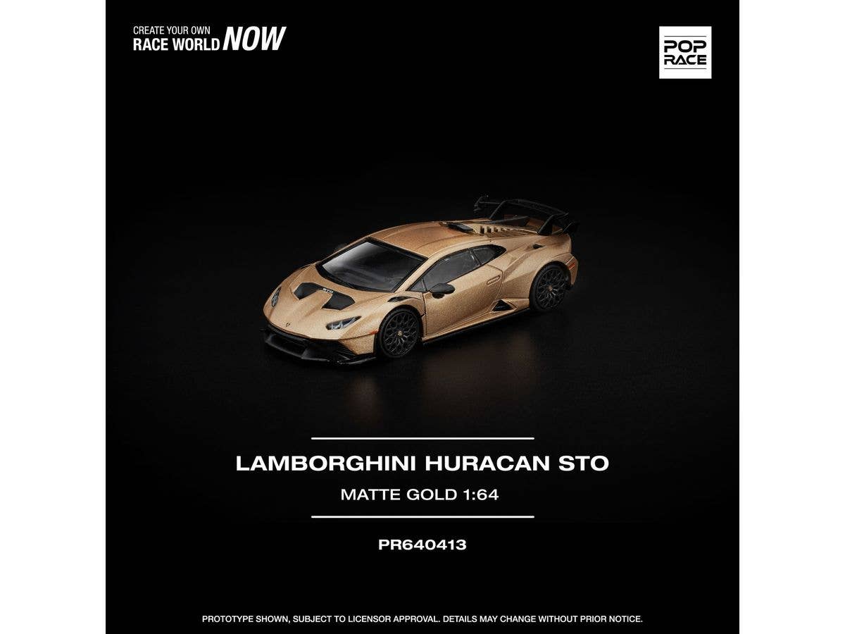 LAMBORGHINI HURACAN STO MATTE GOLD