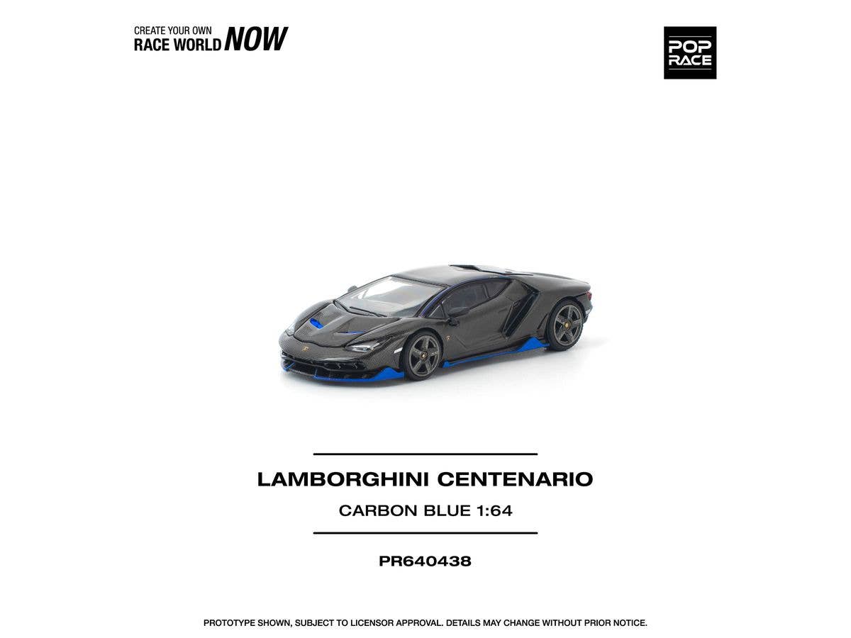 LAMBORGHINI CENTENARIO CARBON BLUE