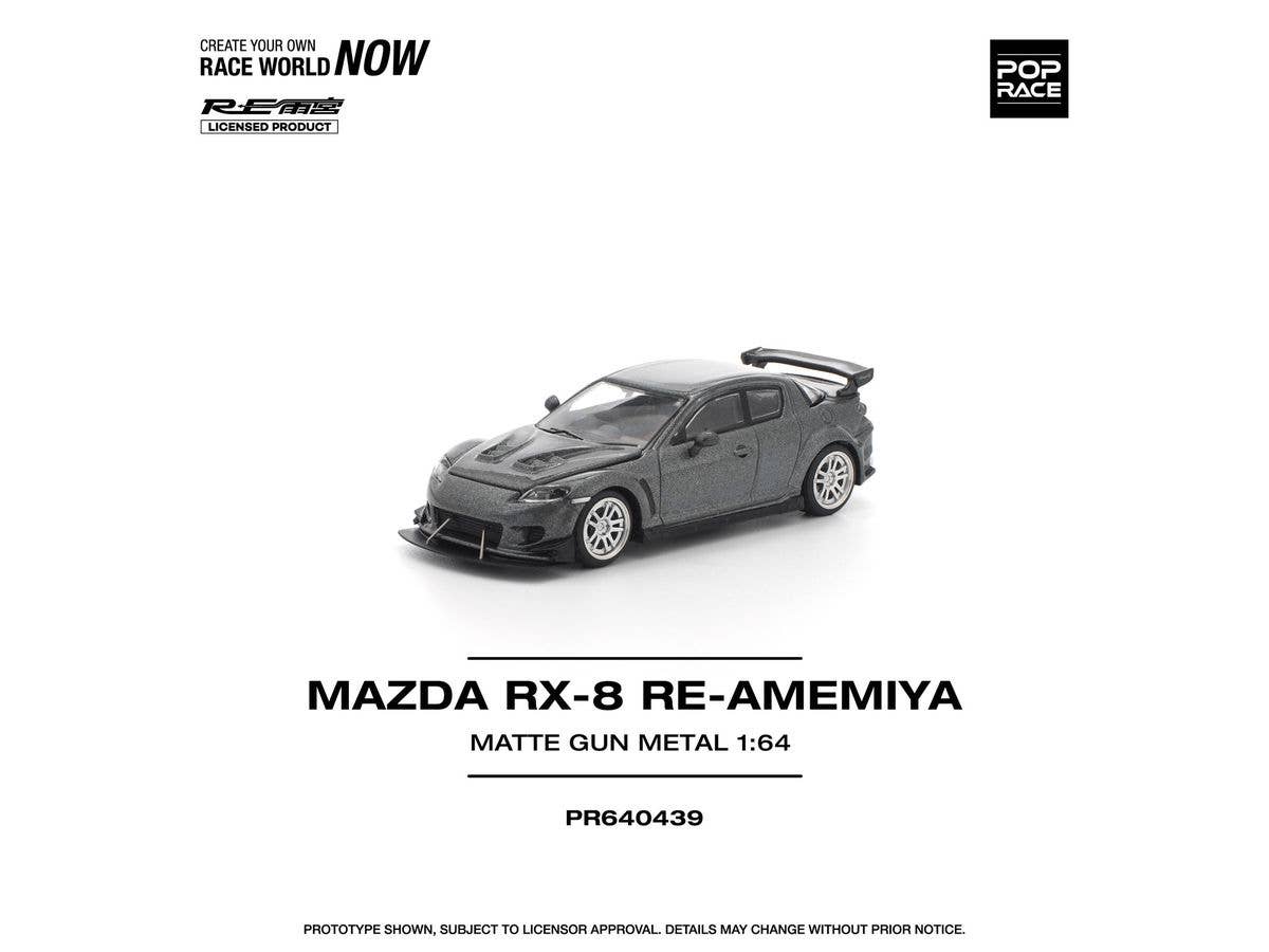 MAZDA RX-8 RE-AMEMIYA GUN METAL