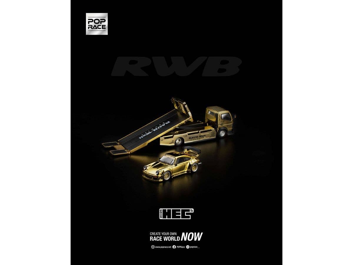 RWB 930 GOLD CHROME TRUCK SET