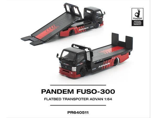 PANDEM FUSO 300 FLATBED TRANSPORTER ADVAN