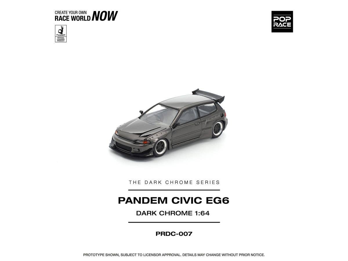 PANDEM CIVIC EG6 DARK CHROME