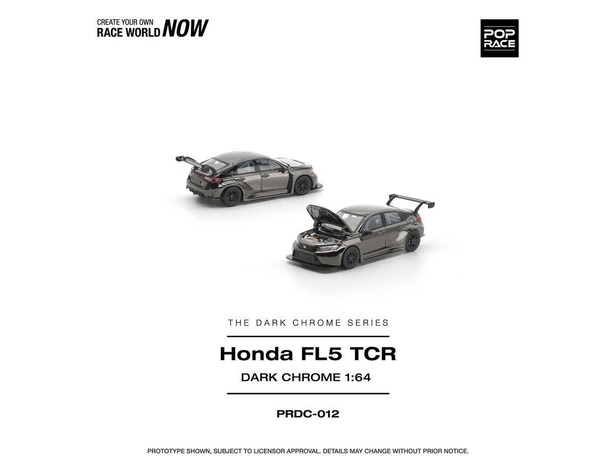 HONDA CIVIC FL5 TCR DARK CHROME