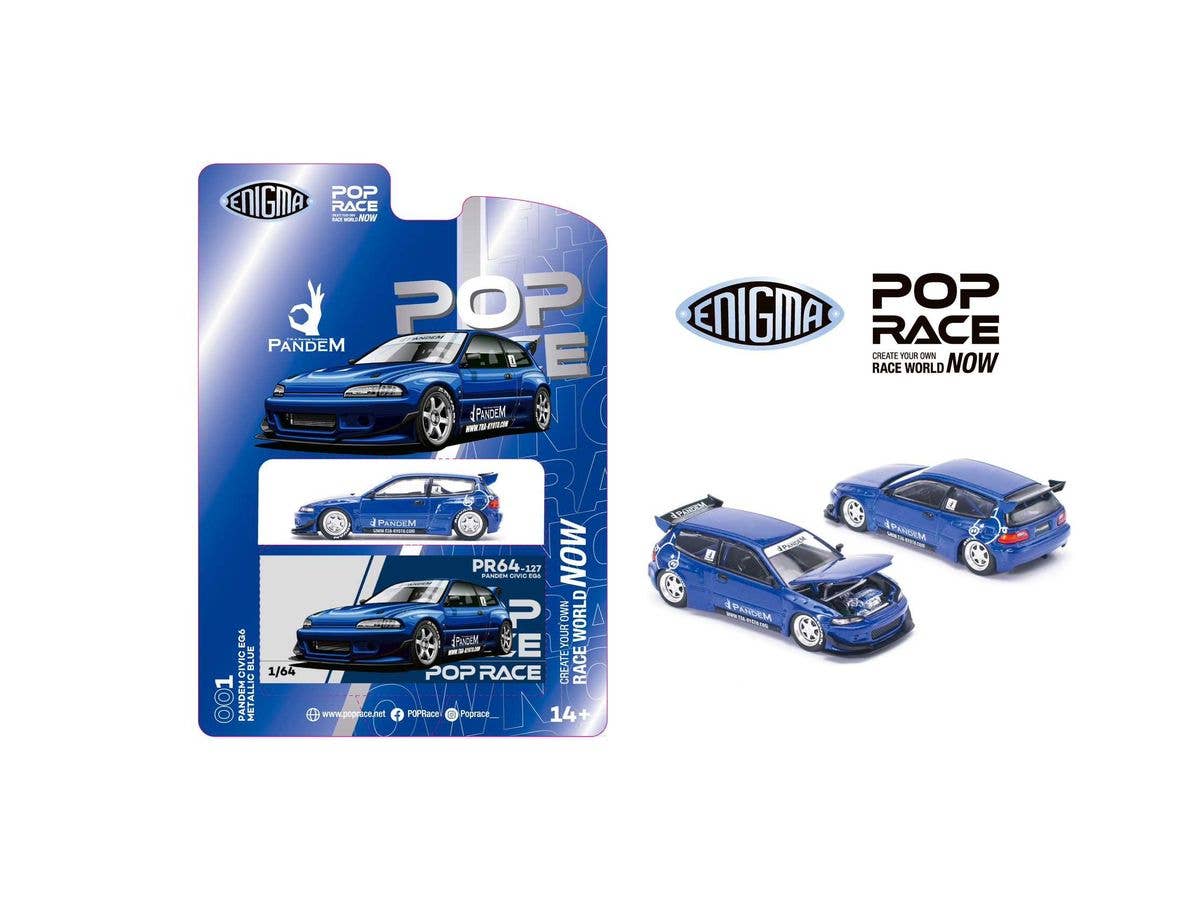 Pandem Civic EG6 v1.5 Metallic Blue