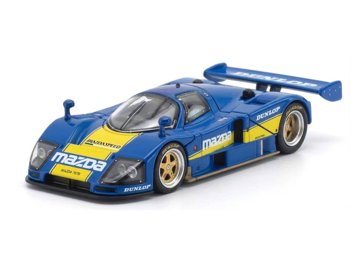 MAZDA 787B RACING BLUE/YELLOW