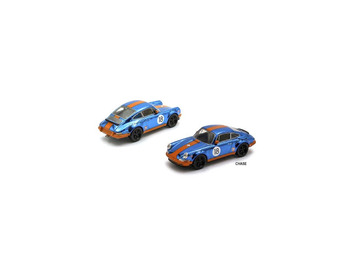 SINGER RACING ORANGE/BLUE #18