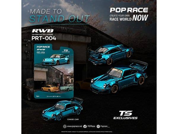 RWB 930 TEAL CHROME