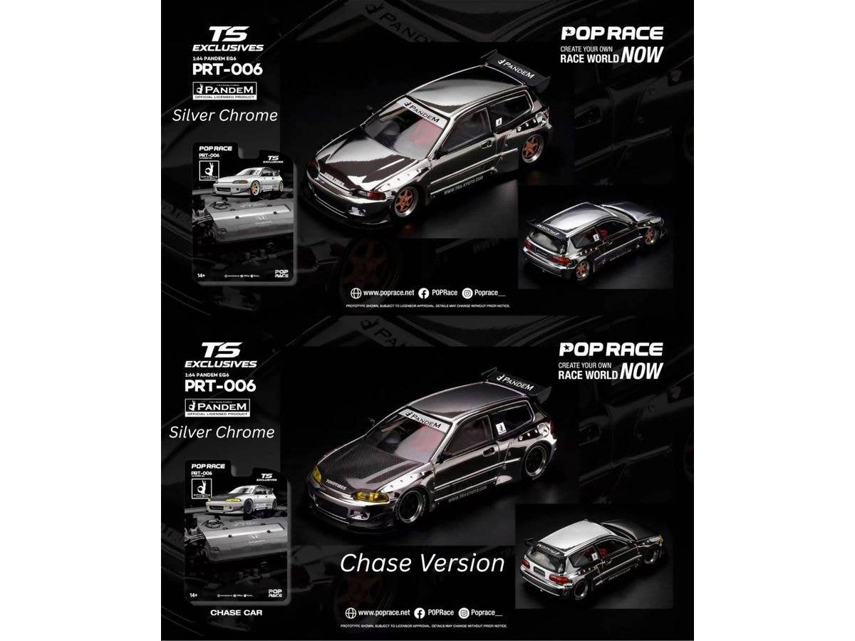 PANDEM EG6 SILVER CHROME