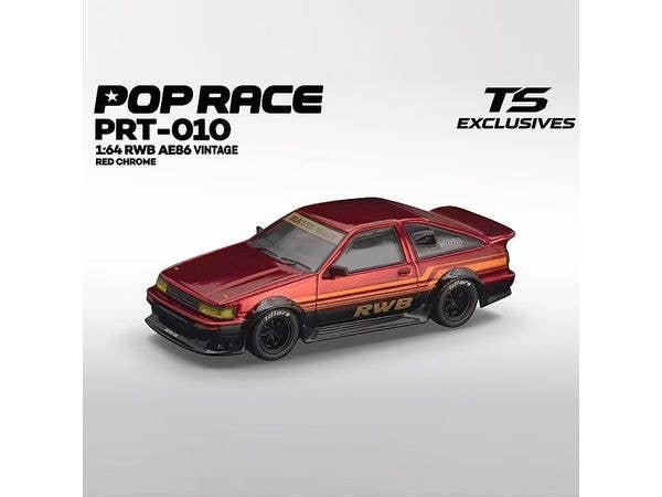 RWB AE86 VINTAGE RED CHROME