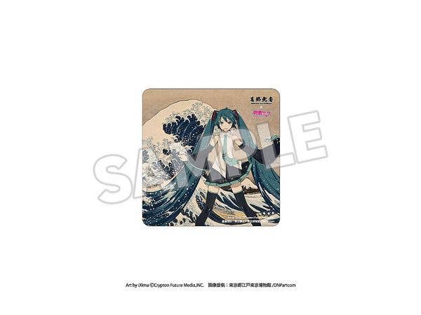 Katsushika Hokusai x Hatsune Miku Car Magnet Thirty-six Views of Mount Fuji The Great Wave off Kanagawa