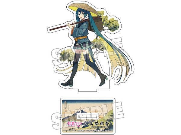 Hatsune Miku x Katsushika Hokusai iXima Die-Cut Acrylic Stand Inume Pass in Kai Province
