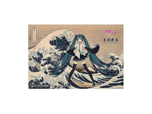 Hatsune Miku x Katsushika Hokusai iXima Postcard The Great Wave off Kanagawa