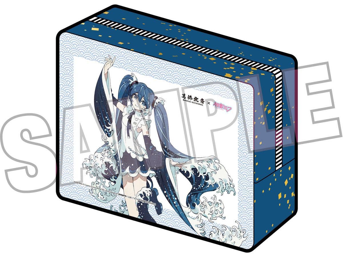Katsushika Hokusai x Hatsune Miku by Rella Clear Case Hatsune Miku The Great Wave off Kanagawa