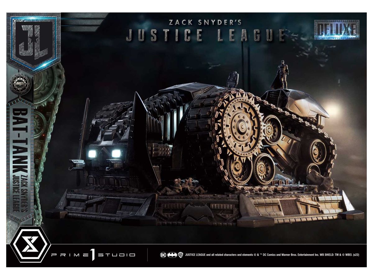 Museum Diorama Justice League Bat Tank Zack Snyder's Justice League DX Version