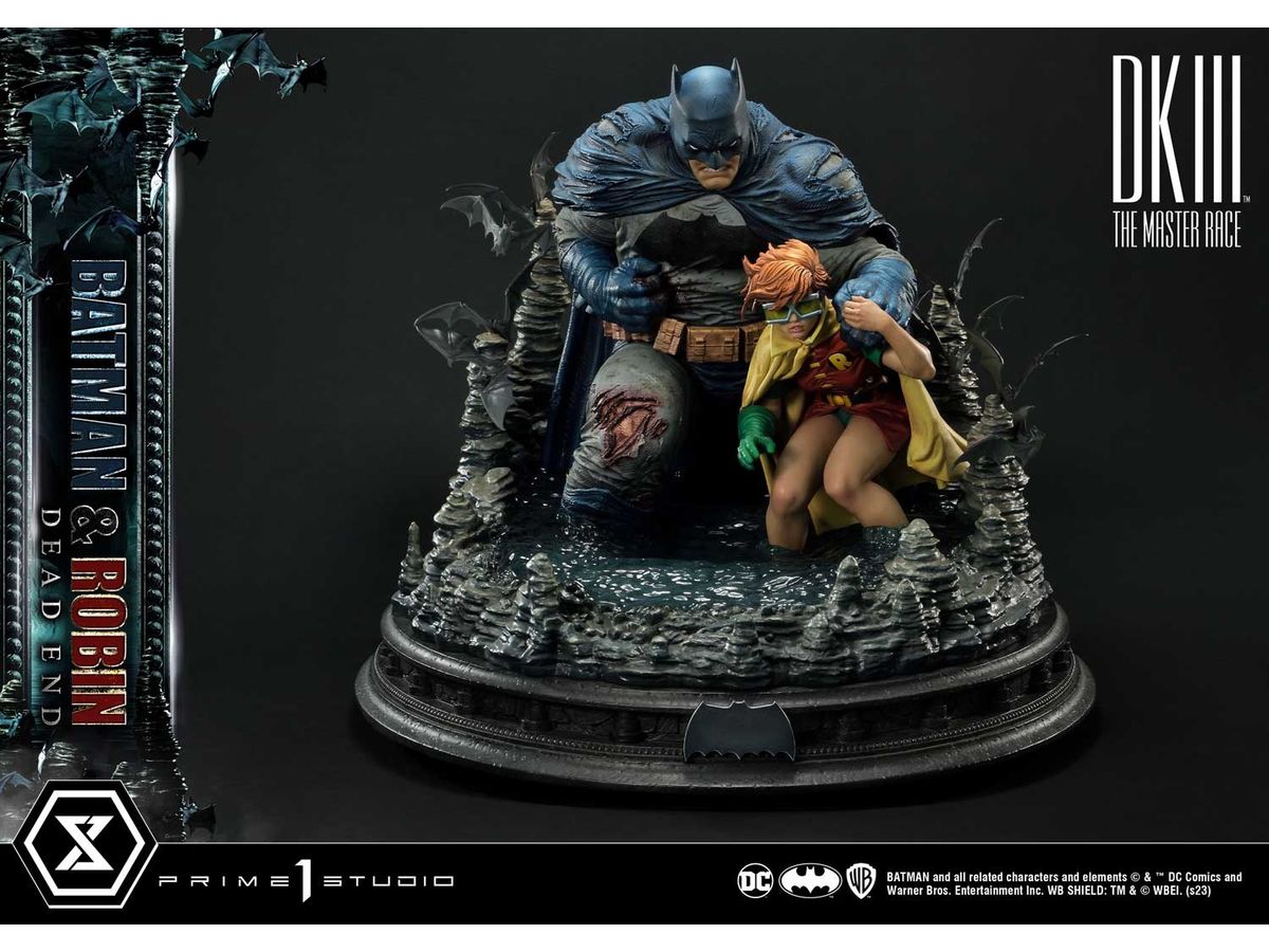 Ultimate Premium Masterline Batman: The Dark Knight III Master Race Batman & Robin Dead End