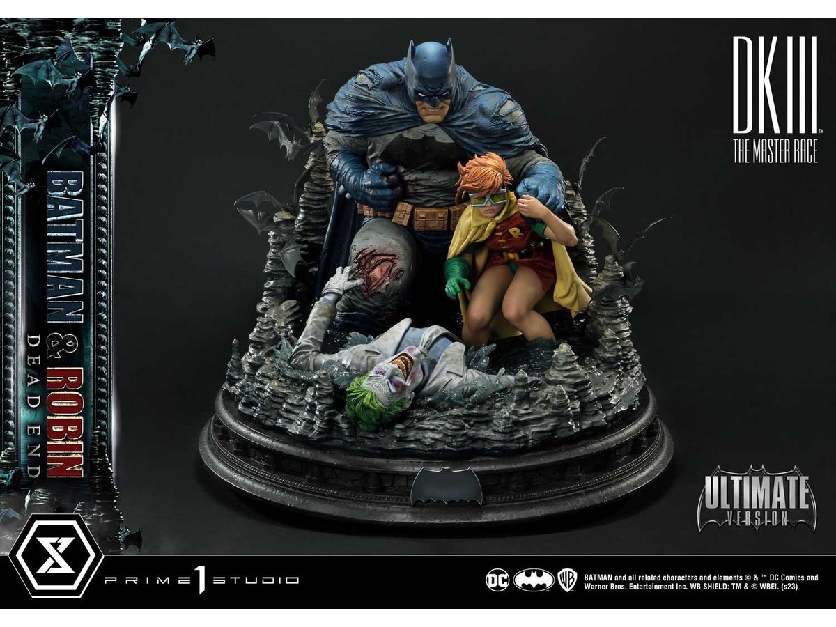 Ultimate Premium Masterline Batman: The Dark Knight III Master Race Batman & Robin Dead End Ultimate Edition