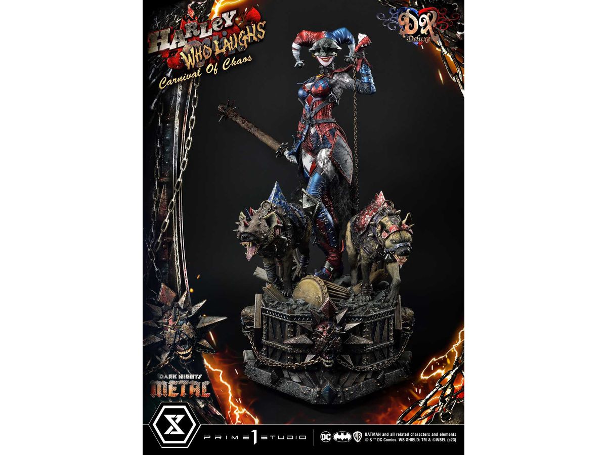 Museum Masterline Dark Nights: Metal Harley Quinn Who Laughs DX Version