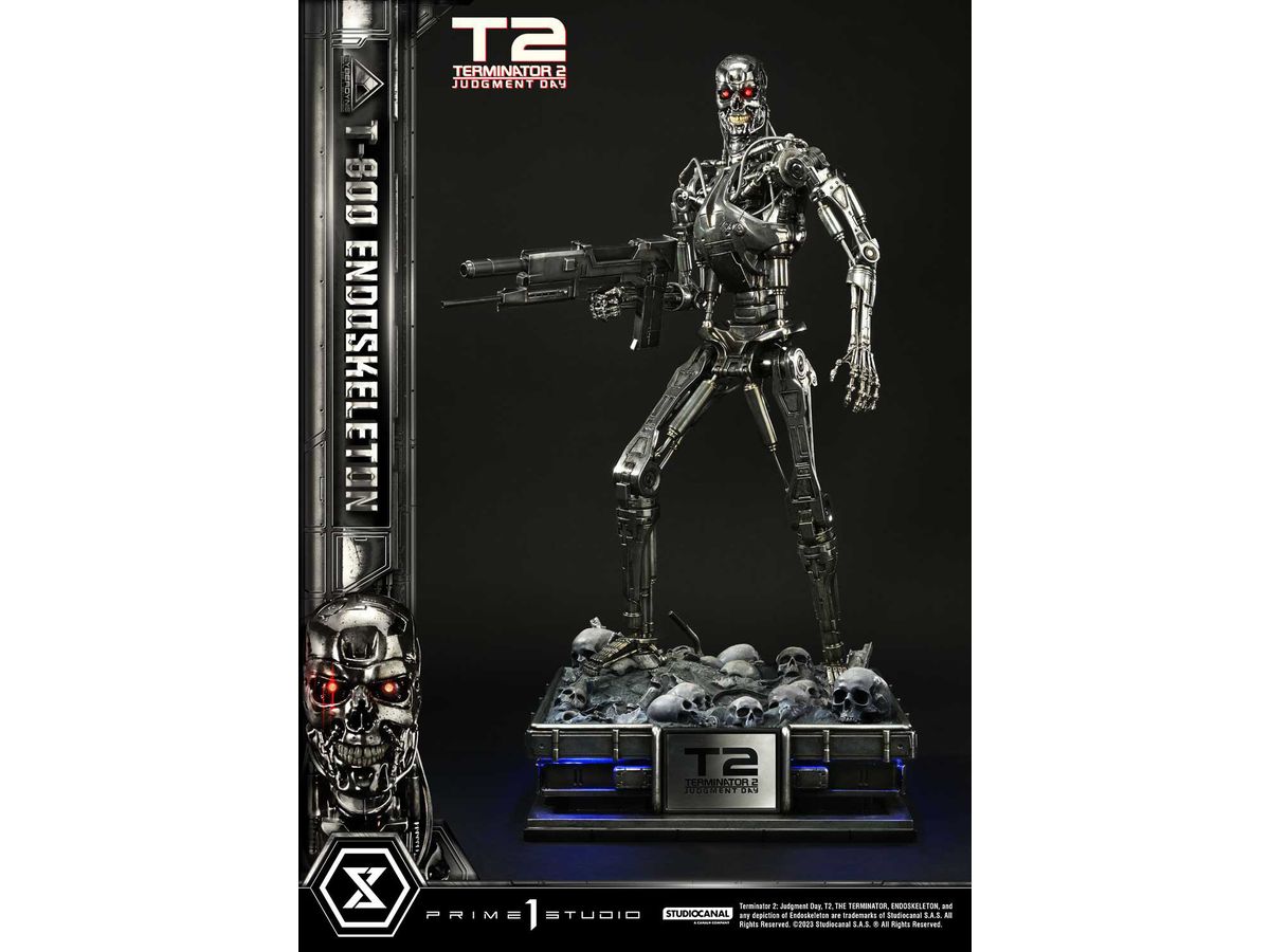 Museum Masterline Terminator 2 T-800 Endoskeleton