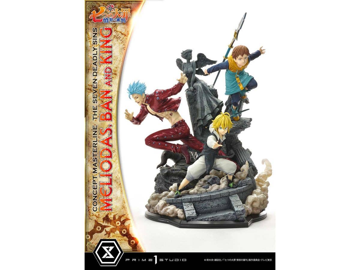 Concept Masterline The Seven Deadly Sins Meliodas, Ban And King