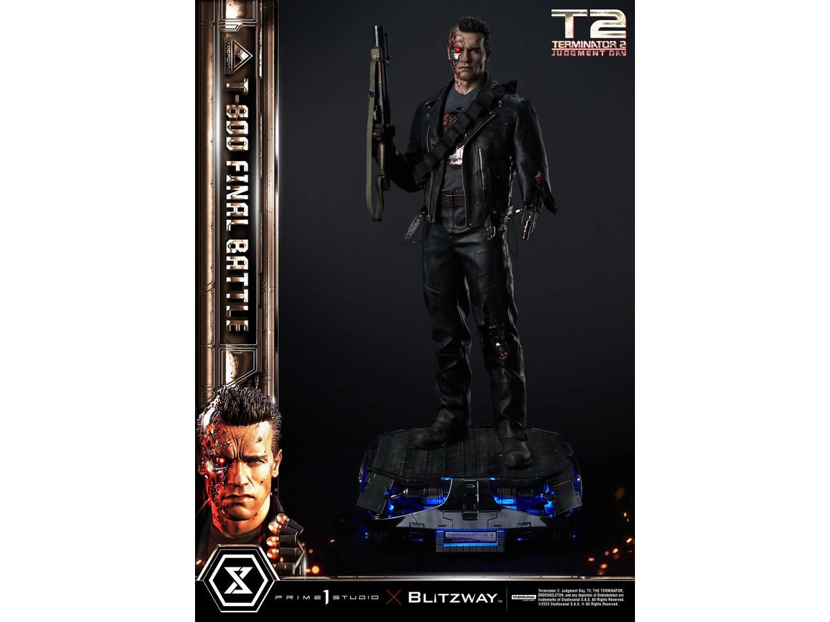 Museum Masterline Terminator 2 T-800 Final Battle