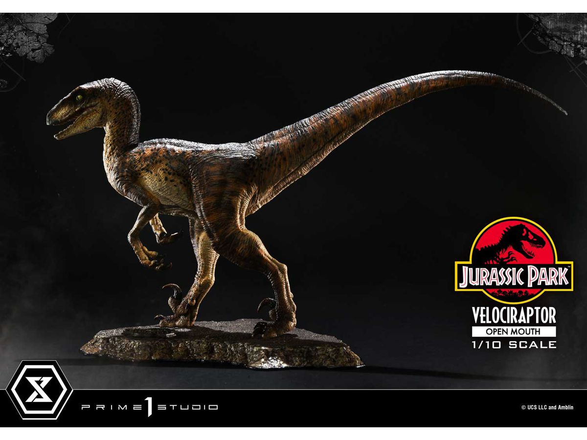 Prime Collectable Figure Jurassic Park: Velociraptor Open Mouth