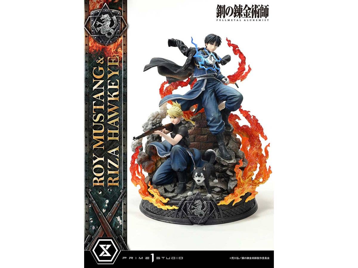 Concept Masterline FULLMETAL ALCHEMIST Roy Mustang & Riza Hawkeye