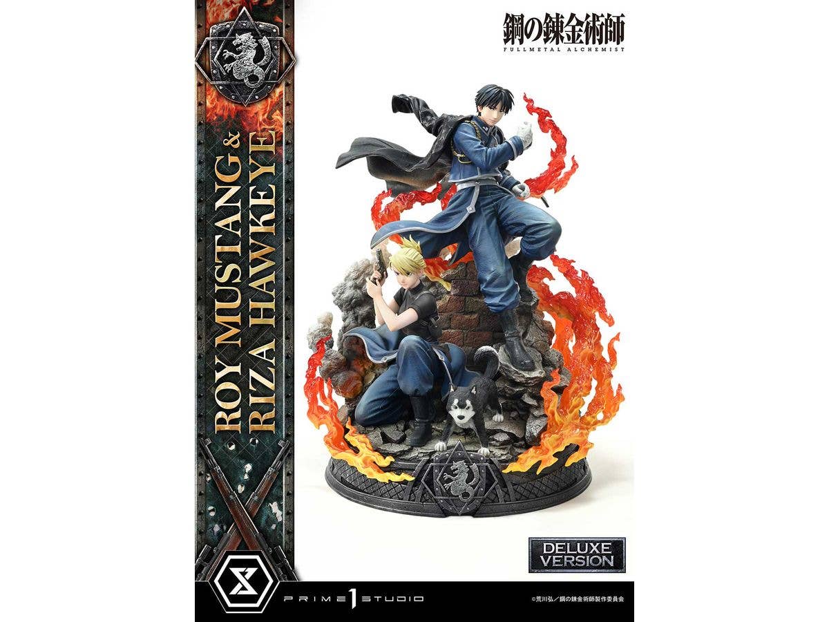 Concept Masterline FULLMETAL ALCHEMIST Roy Mustang & Riza Hawkeye DX Version