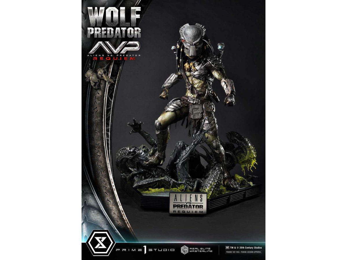 Real Elite Masterline Aliens vs. Predator: Requiem Wolf Predator