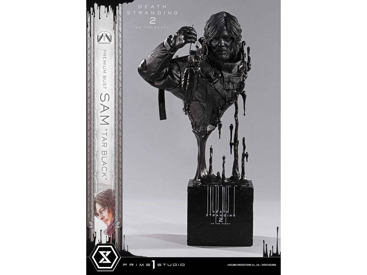 Premium Bust DEATH STRANDING 2: ON THE BEACH Sam (Tar Black)