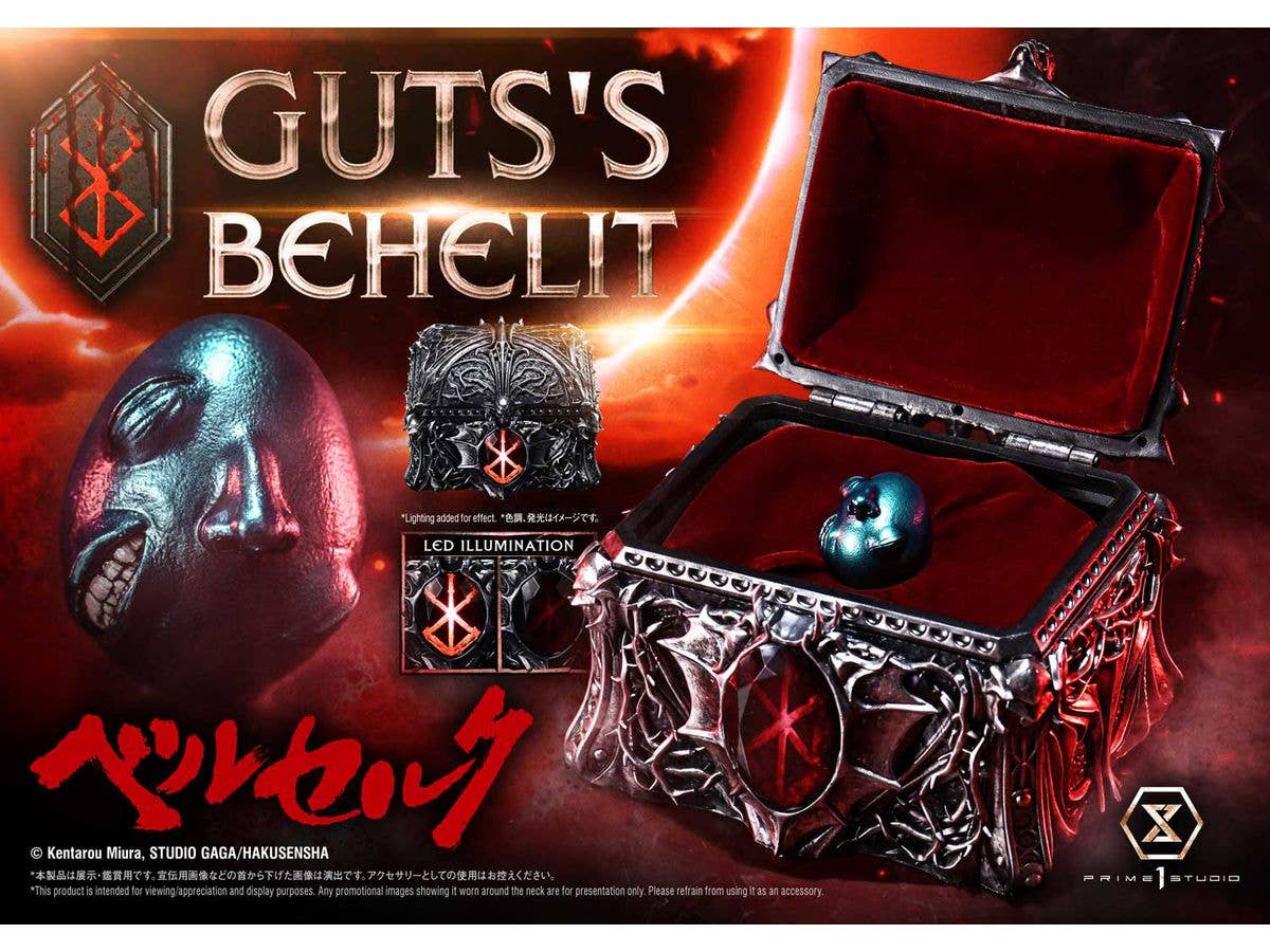 Life Scale Masterline Berserk Guts' Behelit