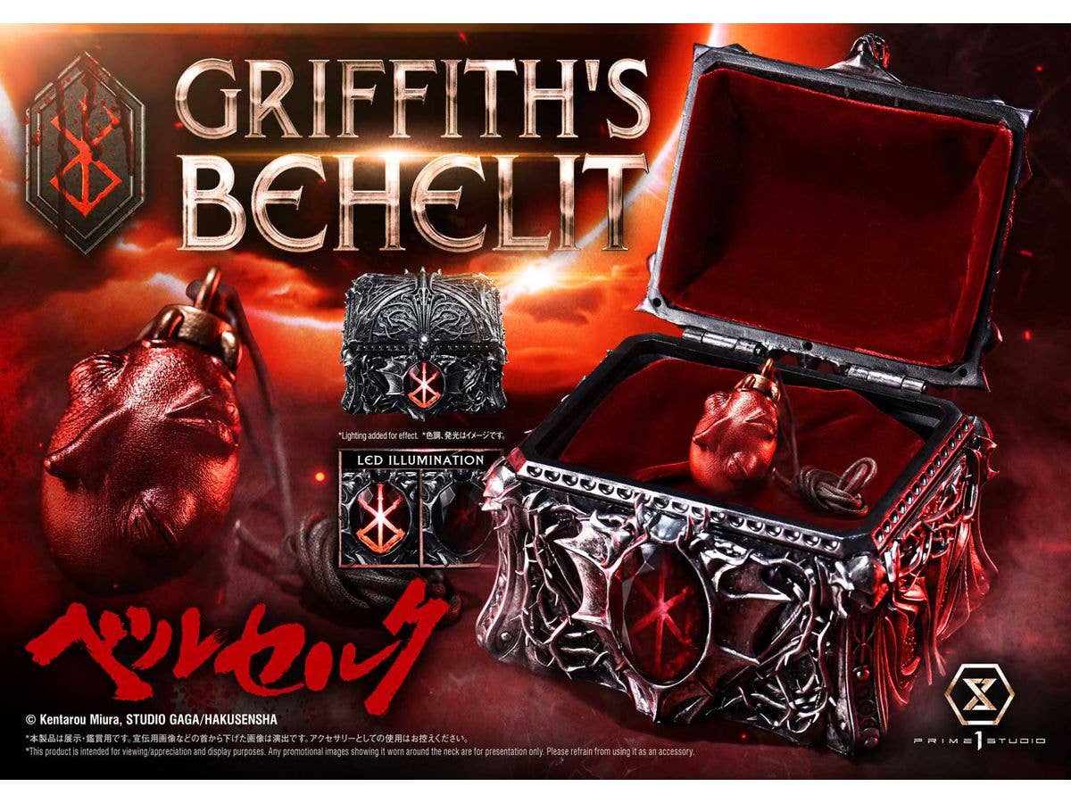 Life Scale Masterline Berserk Griffith's Behelit