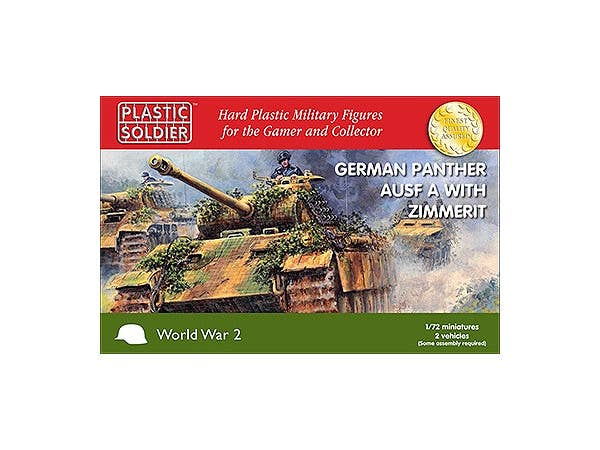 Panther Ausf A with Zimmerit