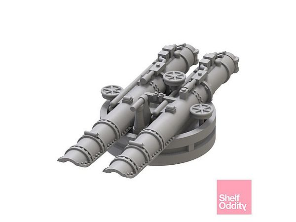 IJN Type 8 Nendo Twin Torpedo Tube 610mm (1918)