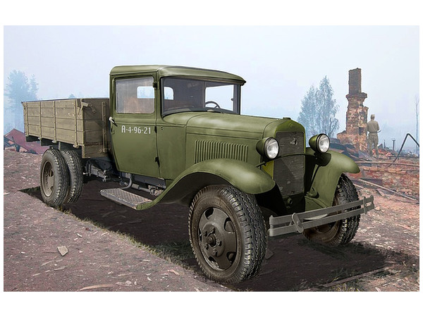 Russia GAZ-AA Polutorka Truck (Zebrano)