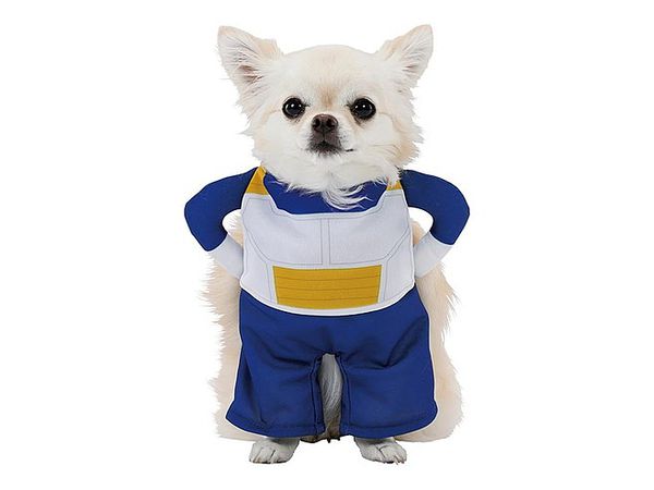 Dragon Ball Pet Goods: Kigurumi Transformation Costume for Dogs Vegeta S