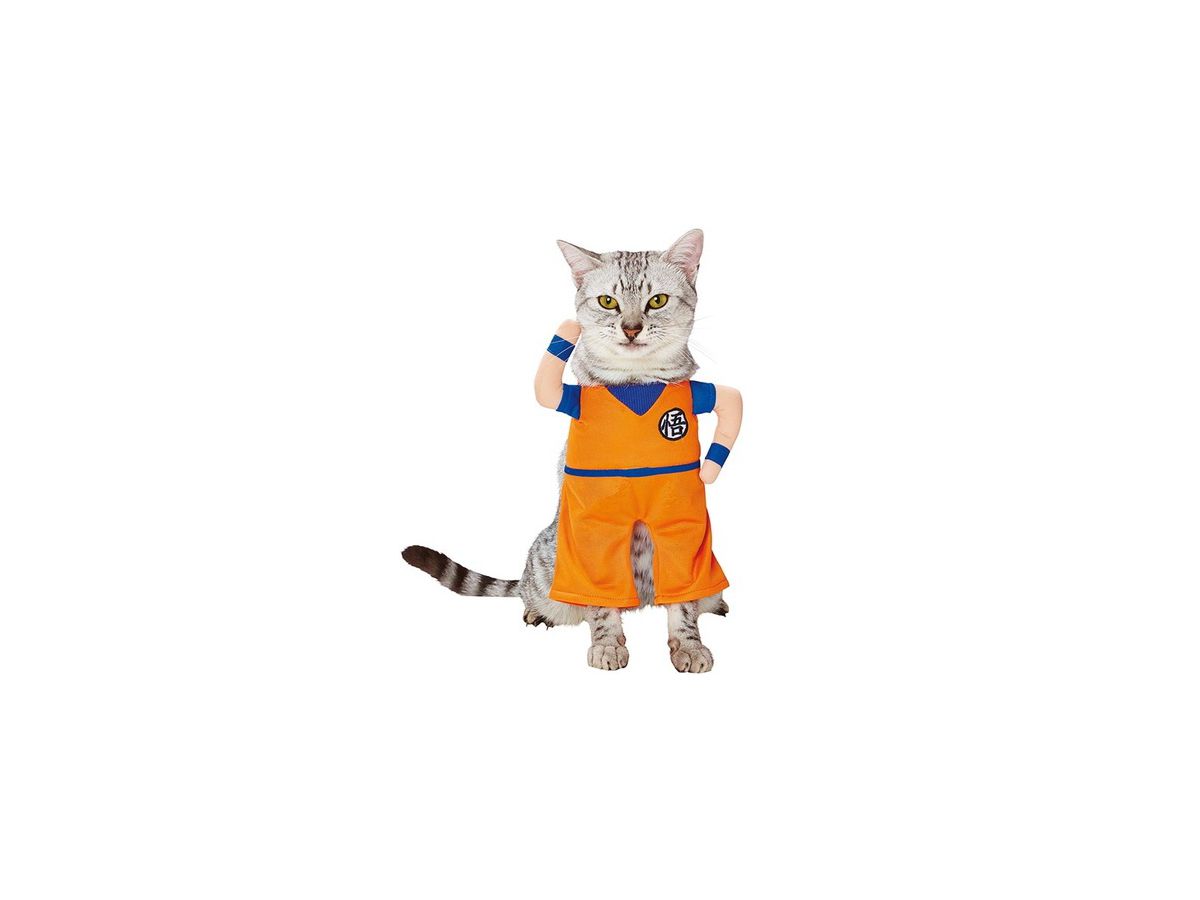 Dragon Ball Pet Goods: Kigurumi Transformation Costume for Cats Son Goku