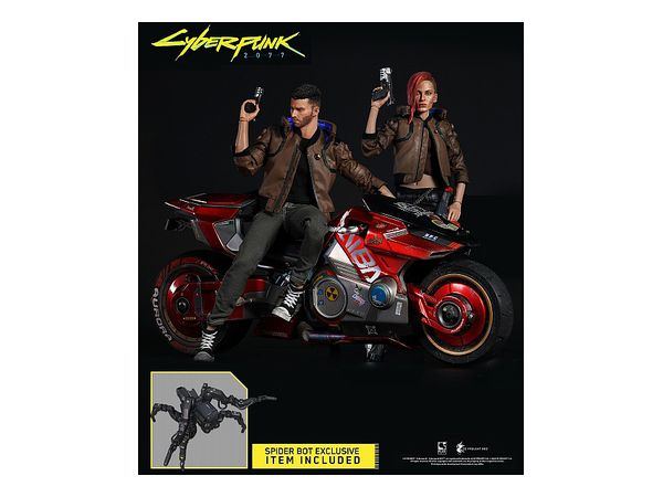 Cyberpunk 2077: V Male & Female with Yaiba Kusanagi Action Figure Ultimate Set