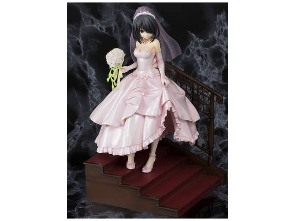 Date A Live: Kurumi Tokisaki Wedding Ver. Pink PVC