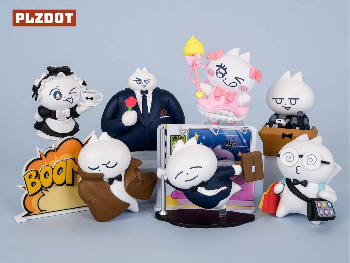 Tie Cat - Kitten Like Me Series Blind Box Figure 1Box 6pcs