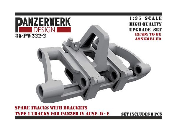 Spare Track Rack for IV D/E + Type 1 Track 8 sets