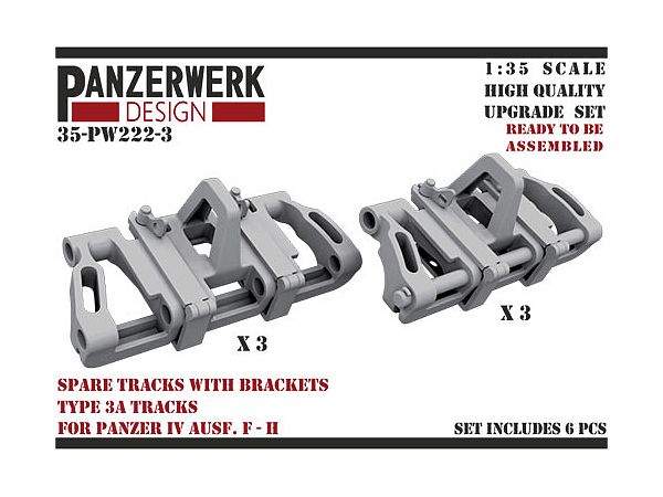 Spare Track Rack for IV F-H + Type 3 A Track 6 sets